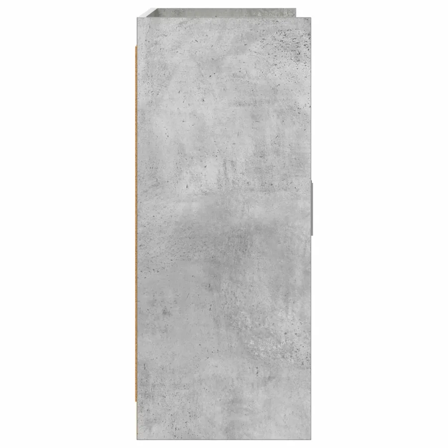 Buffet Gris béton 98,5 x 33 x 80 cm Bois d'ingénierie - 6