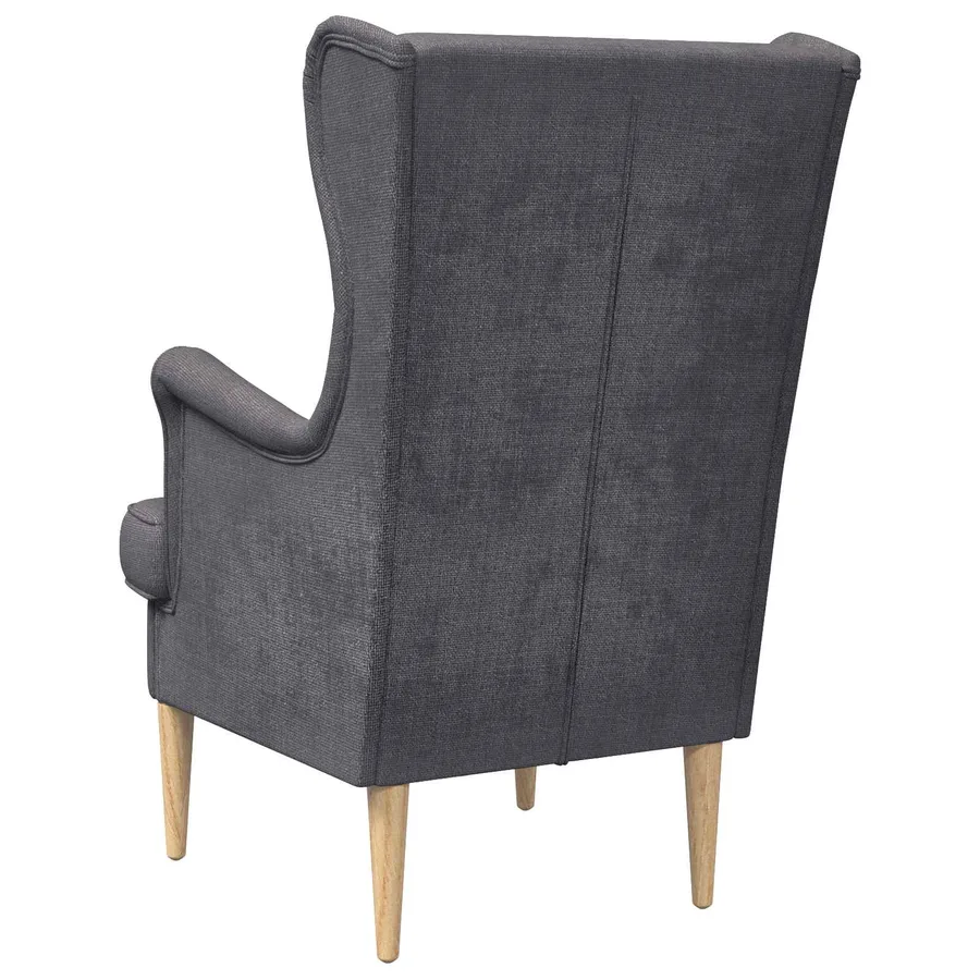Fauteuil Gris foncé ARES - 6