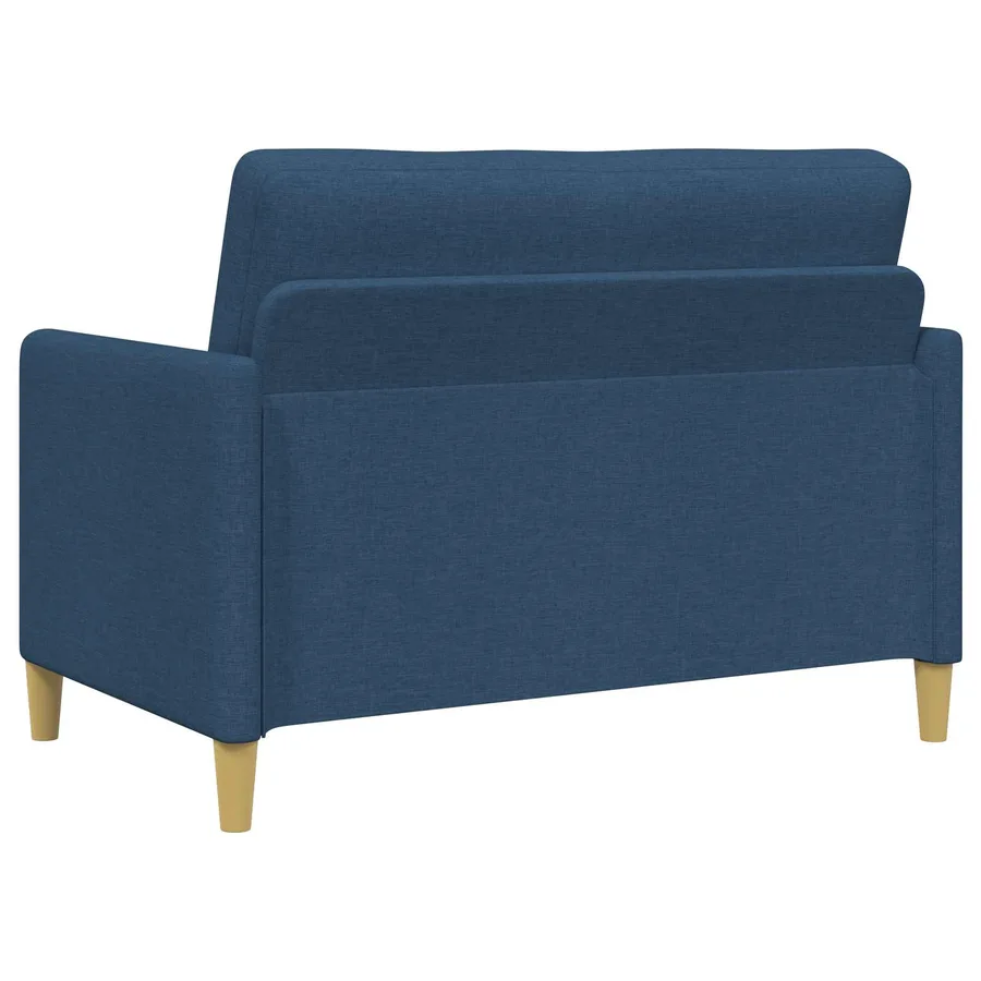 Canapé avec rangement 2 pcs Bleu Polyester - 4