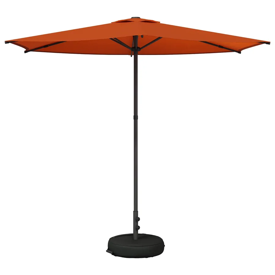 Parasol de jardin avec base 270 x 270 cm Polyester - 2