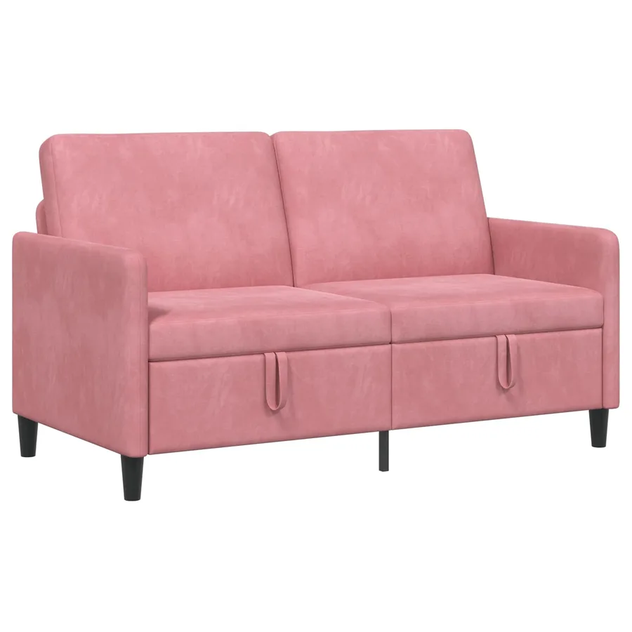 Sofa avec rangement Rose 152 x 78 x 87 cm Polyester - 2
