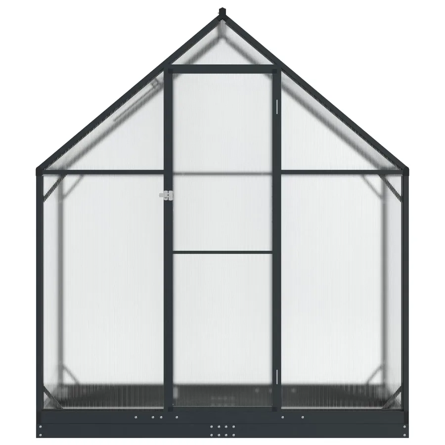Serre de jardin avec porte Anthracite 183,5 x 63,5 x 207 cm - 4