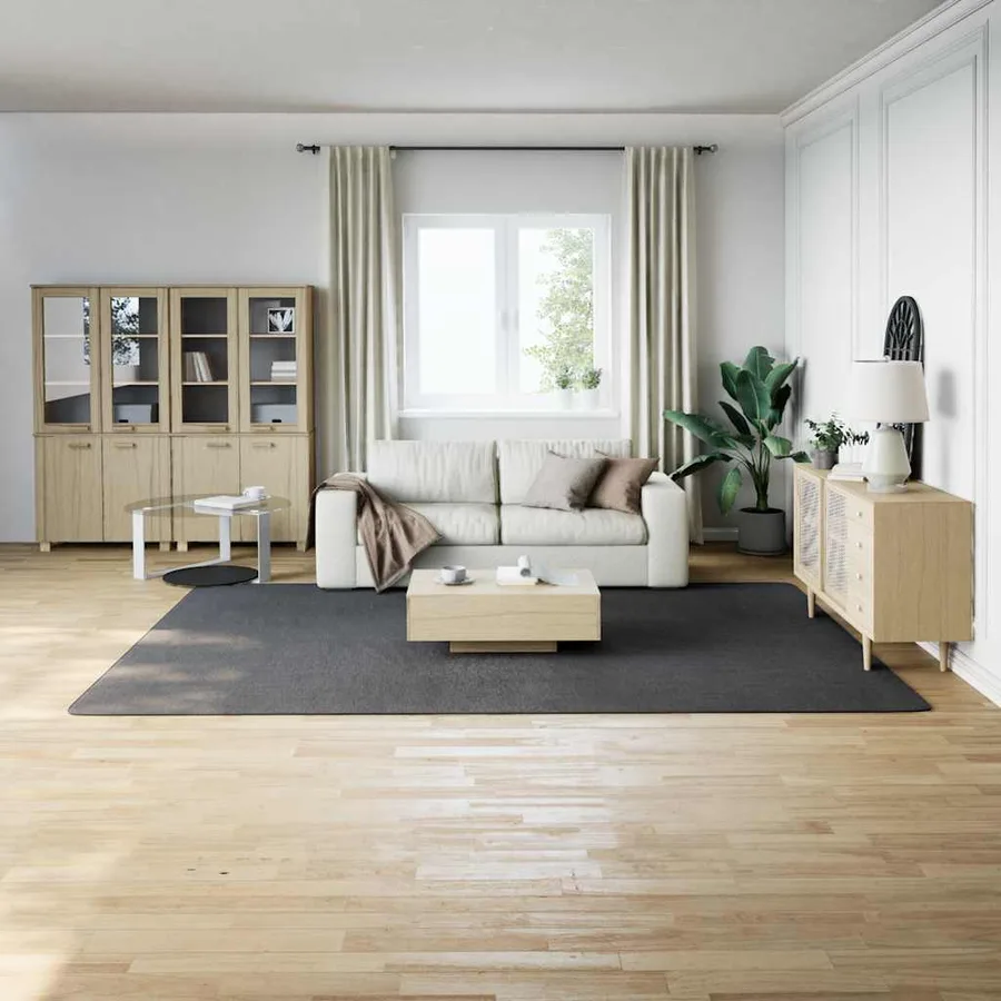 Tapis shaggy anthracite 240x340 cm polyester - 3
