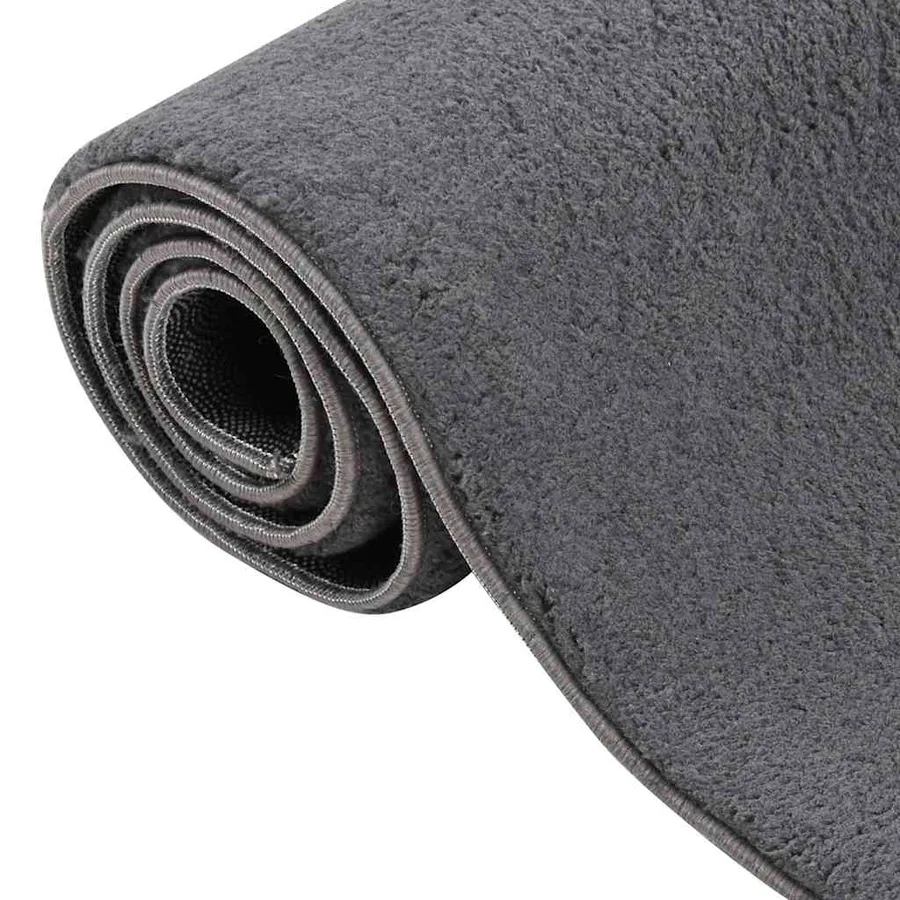 Tapis shaggy anthracite 240x340 cm polyester - 6