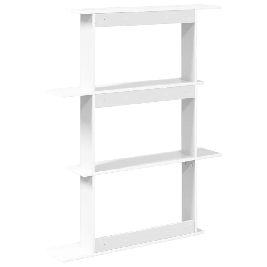Étagère Murale Blanc 100 x 20 x 126 cm Bois d'ingénierie - 5