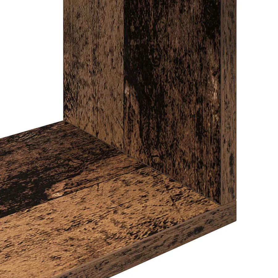Étagère Murale Montage mural Bois ancien 32 x 21 x107 cm - 6