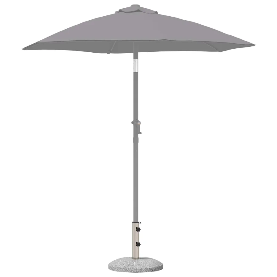 Base de parasol pour poteau de 40 à 50 mm 26.45 kg Gris - 3
