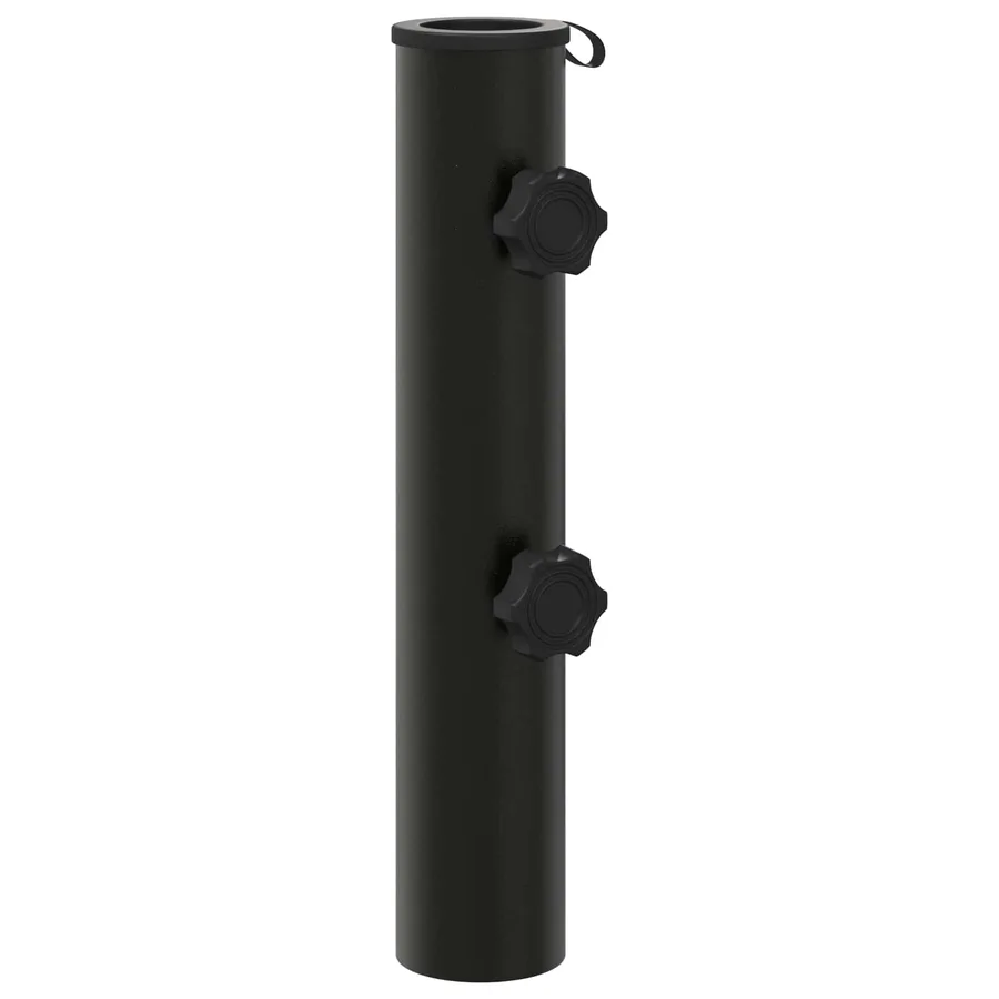 Tube de Base de Parasol 0.6 kg Noir Fer for 40-50 mm Pole - 2