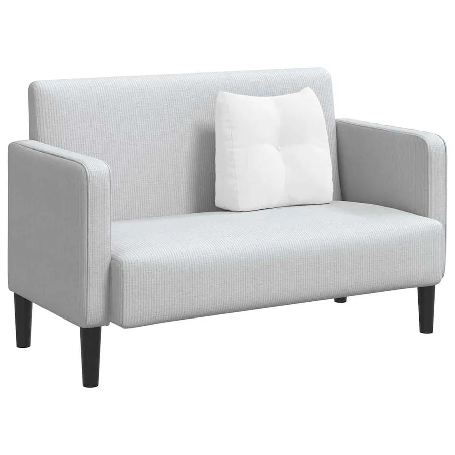 Coussin de Dos Blanc 45 x 24 x 50 cm tissu - 3
