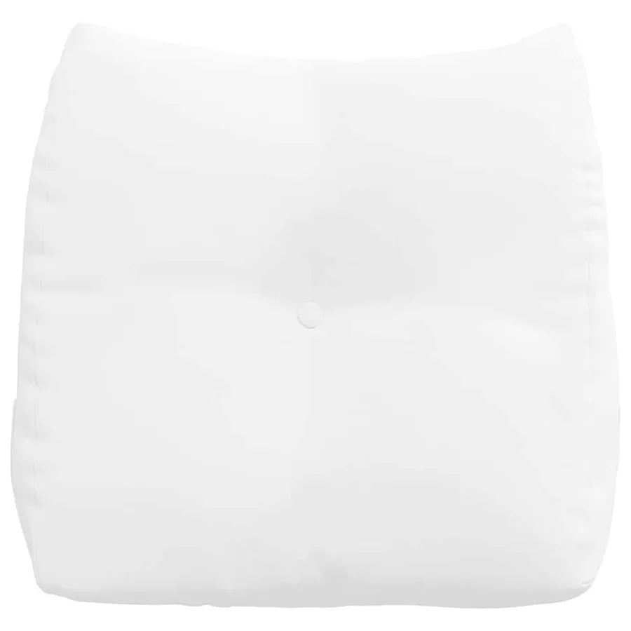 Coussin de Dos Blanc 45 x 24 x 50 cm tissu - 6