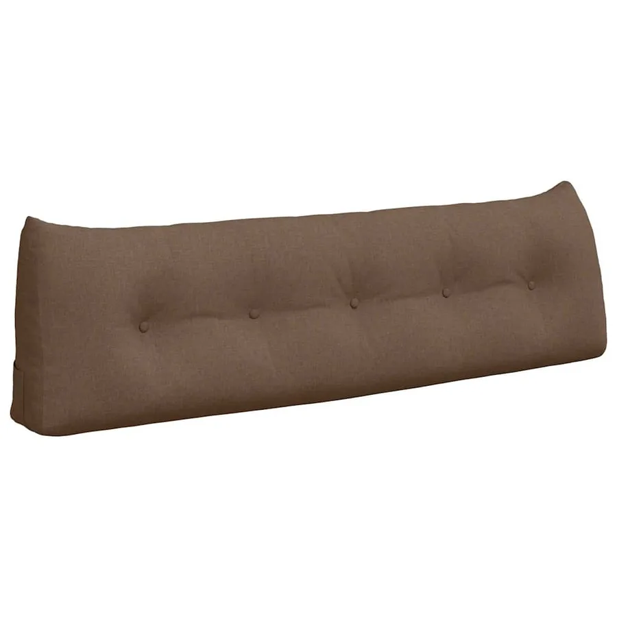Coussin de Dos Marron 160 x 24 x 50 cm tissu - 2