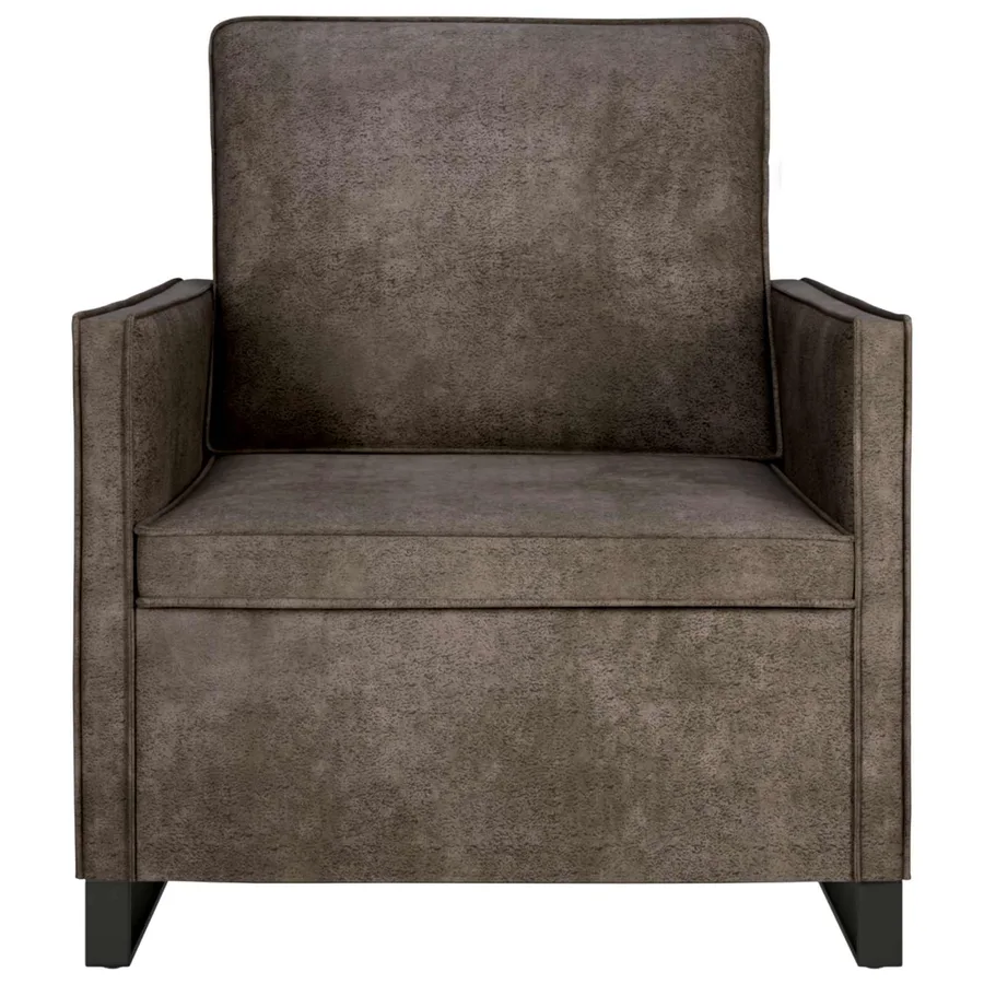Canapé simple Gris foncé 70 x 81 x 82 cm - 3