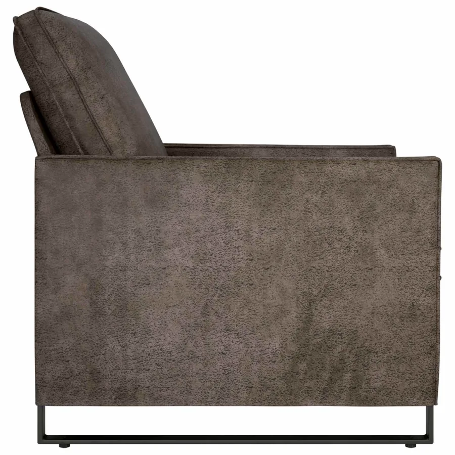 Canapé simple Gris foncé 70 x 81 x 82 cm - 4