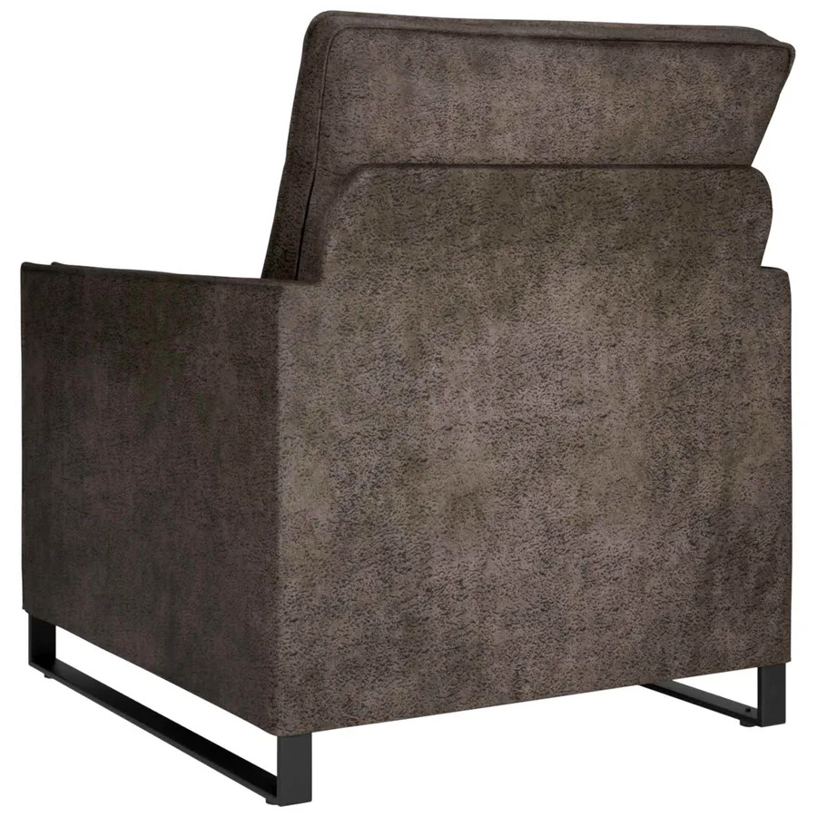 Canapé simple Gris foncé 70 x 81 x 82 cm - 5