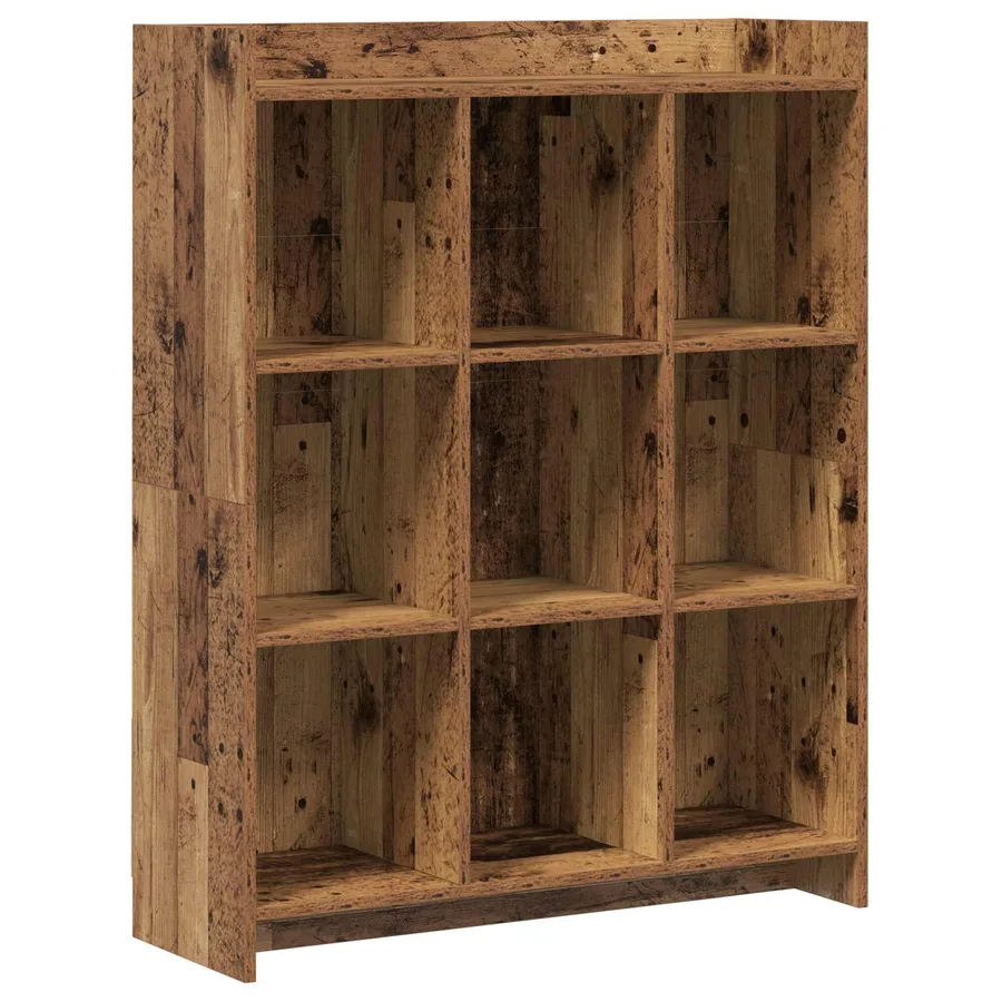 Bibliothèque Bois ancien 87,5 x 30 x 111 cm Bois d'ingénierie - 2
