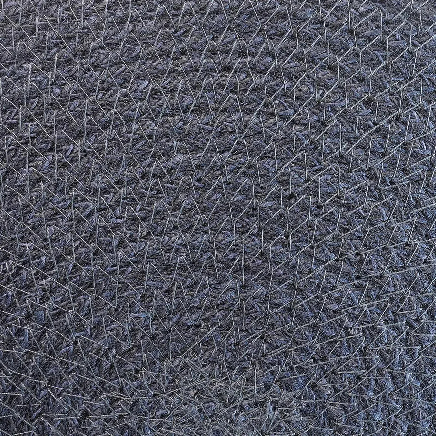 Placemets en jute 12 pcs Gris foncé Ø 30 cm 100 % jute Tossa - 4