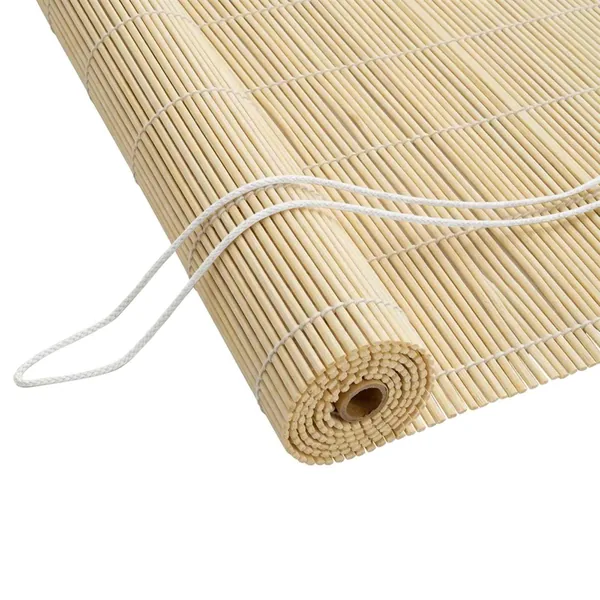 Store enrouleur Naturel 70 x 220 cm Bambou