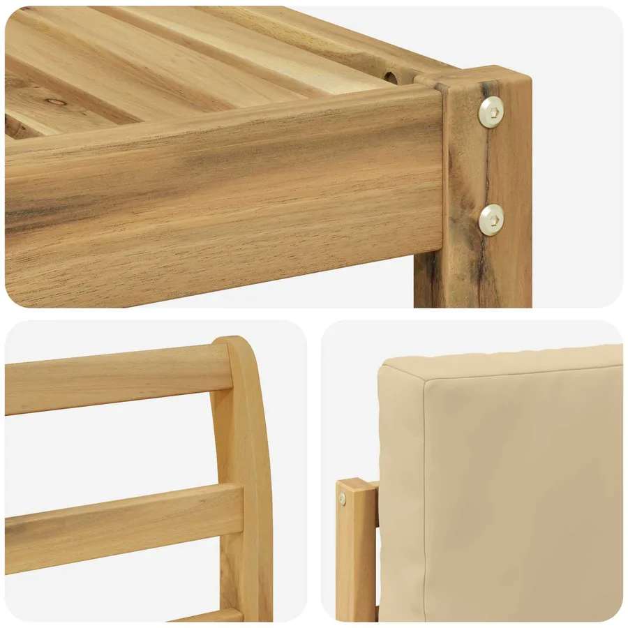 Ensemble de canapés d'extérieur 6 pcs - 5