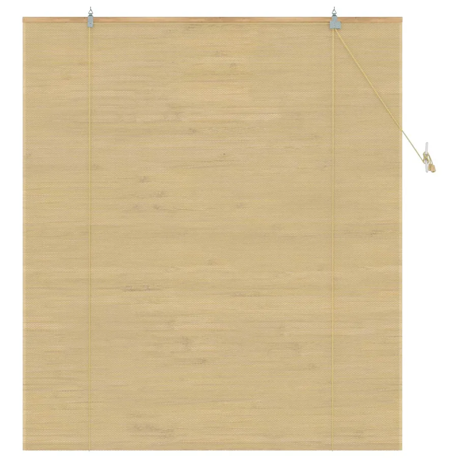 Store enrouleur Naturel 130 x 160 cm Bambou - 3