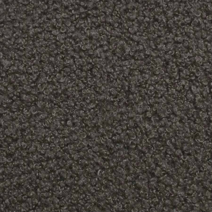 Chaises de salle à manger 6 pcs Bouclé Gris foncé - 7