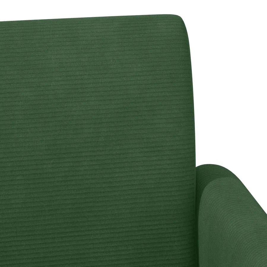 Canapé love seat avec capitonnage en boutons Vert Jungle - 7
