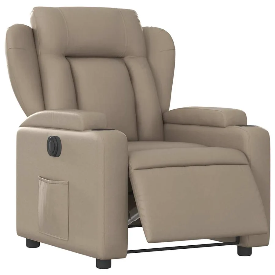 Fauteuil inclinable électrique Cappuccino Similicuir - 3
