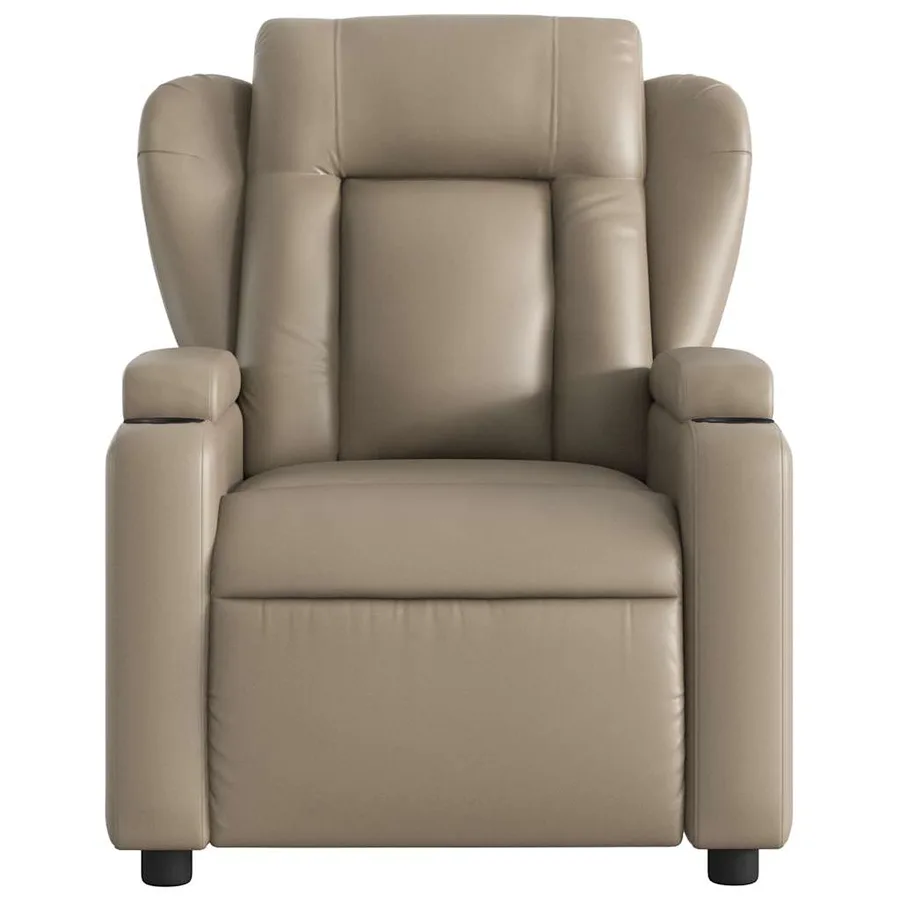 Fauteuil inclinable électrique Cappuccino Similicuir - 9