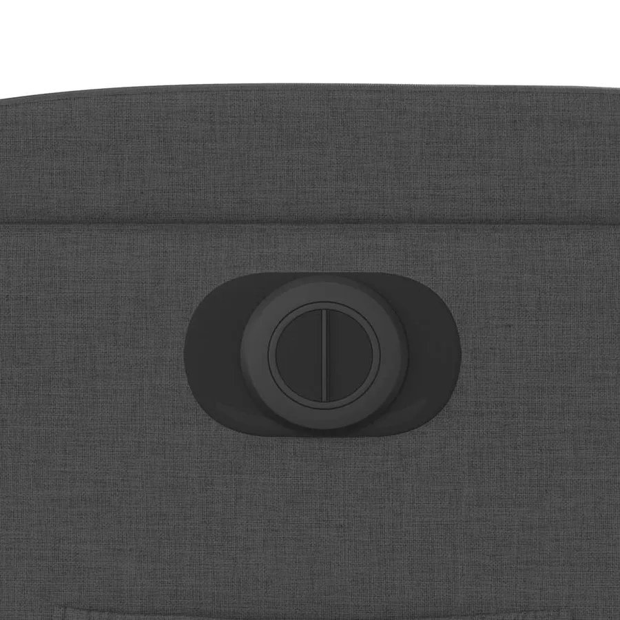 Fauteuil inclinable électrique Noir Tissu - 12