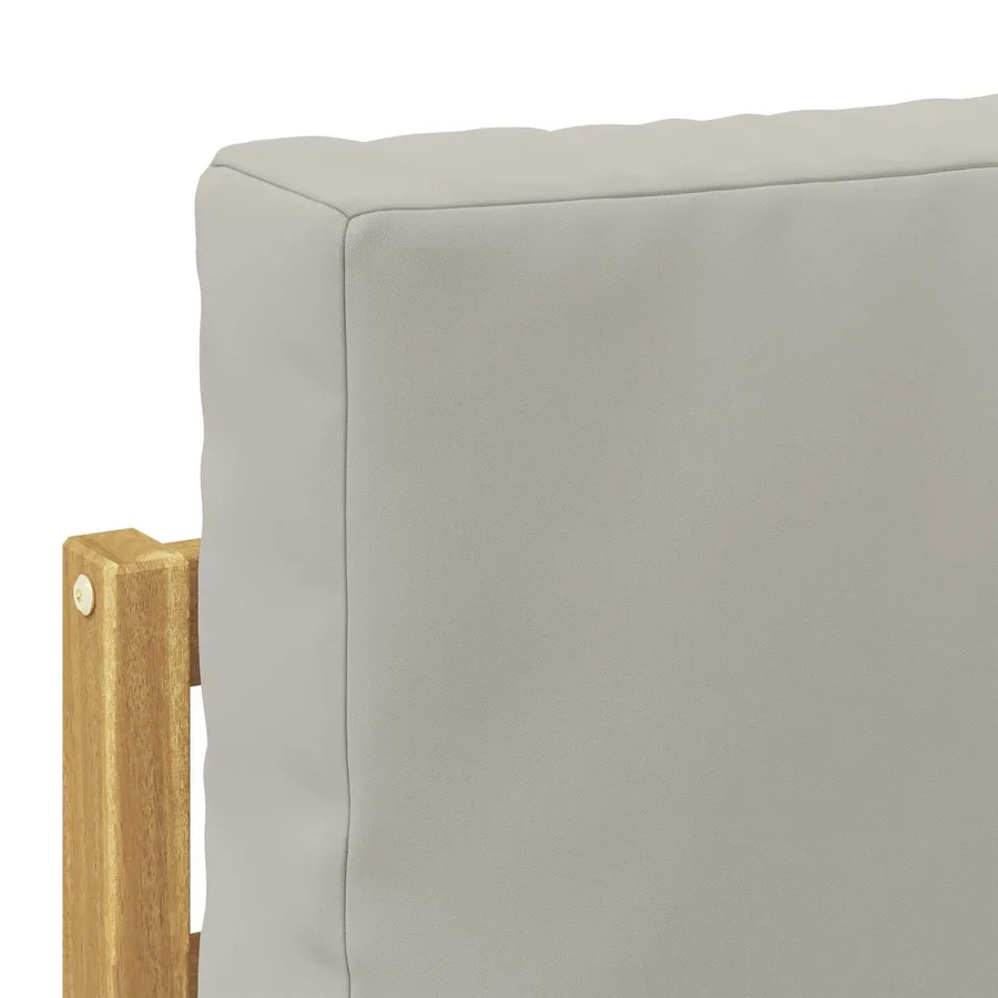 Ensemble de canapés d'extérieur Polyester Blanc - 7
