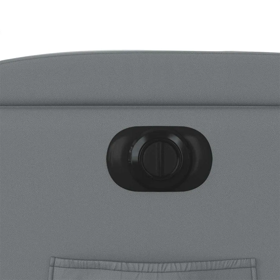 Fauteuil inclinable électrique Gris Similicuir - 12