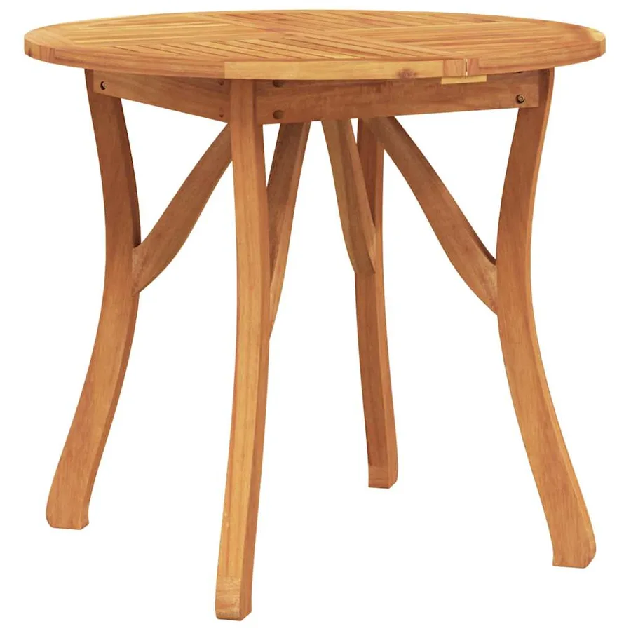 Ensemble à manger de jardin 5 pcs Bois d'acacia solide - 7