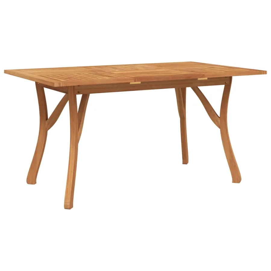 Ensemble à manger de jardin 5 pcs Bois d'acacia solide - 7