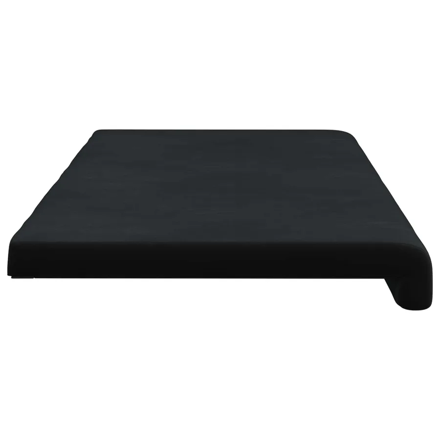 Coussin de banc Velours (V) Noir Profondeur 35 cm - 6