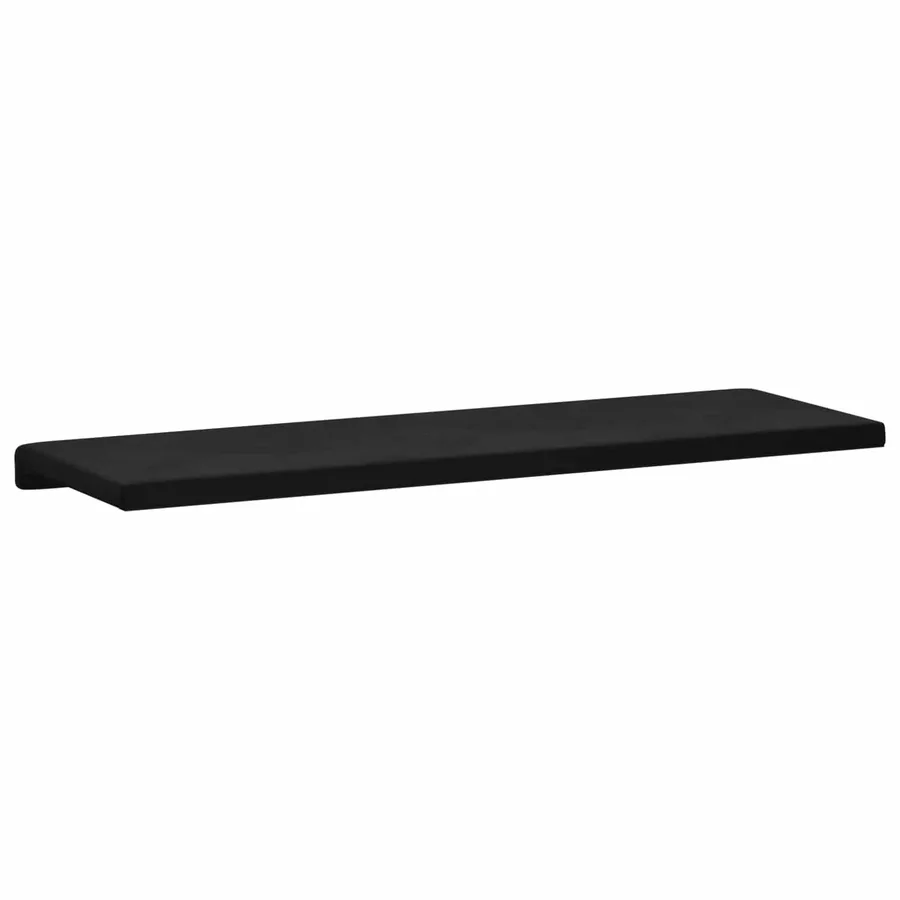 Coussin de banc Velours (V) Noir Profondeur 35 cm - 7