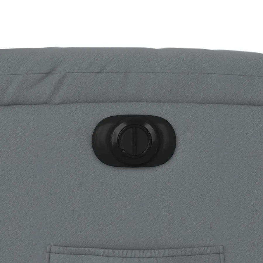 Fauteuil inclinable électrique Gris Similicuir - 12