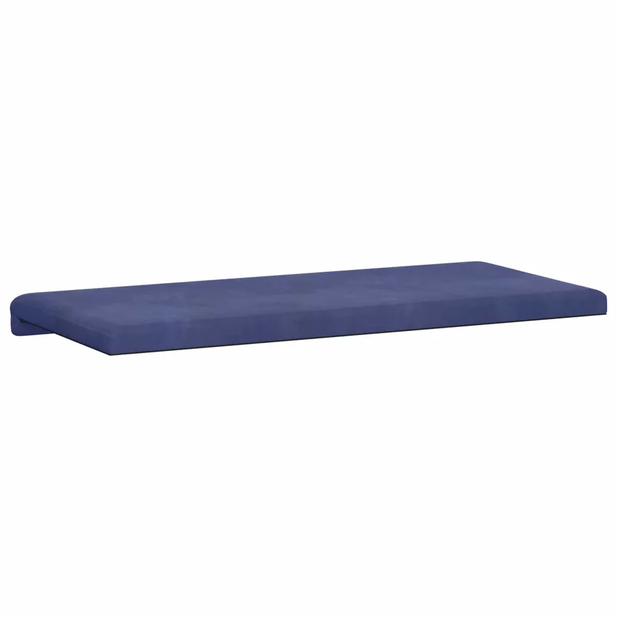 Coussin de banc Velours (V) Bleu police Profondeur 35 cm - 7