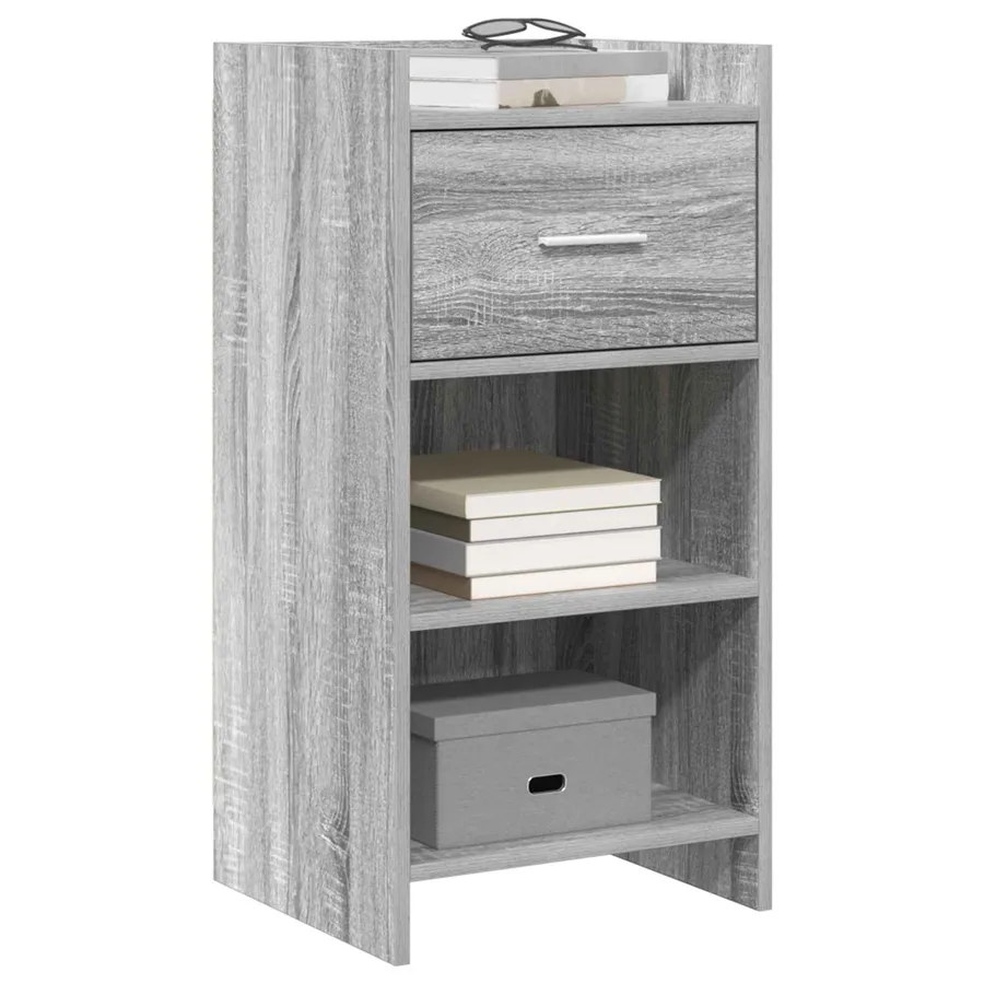 Buffet Sonoma gris 40 x 36 x 80 cm Bois d'ingénierie - 3