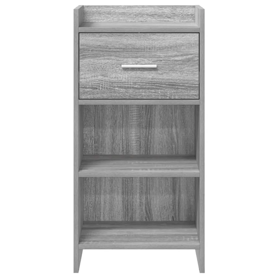 Buffet Sonoma gris 40 x 36 x 80 cm Bois d'ingénierie - 4