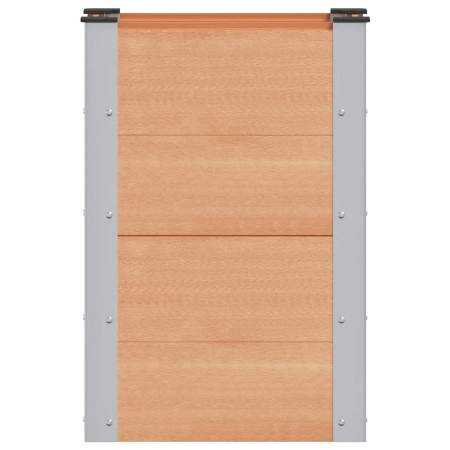 Jardinière surélevée Marron 50 x 30 x 72 cm - 3