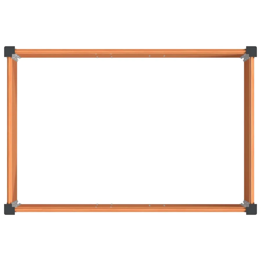 Jardinière surélevée Marron 50 x 30 x 72 cm - 5