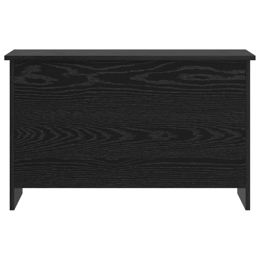 Coffre de rangement avec stockage Chêne noir 80 x 40 x 50 cm - 6