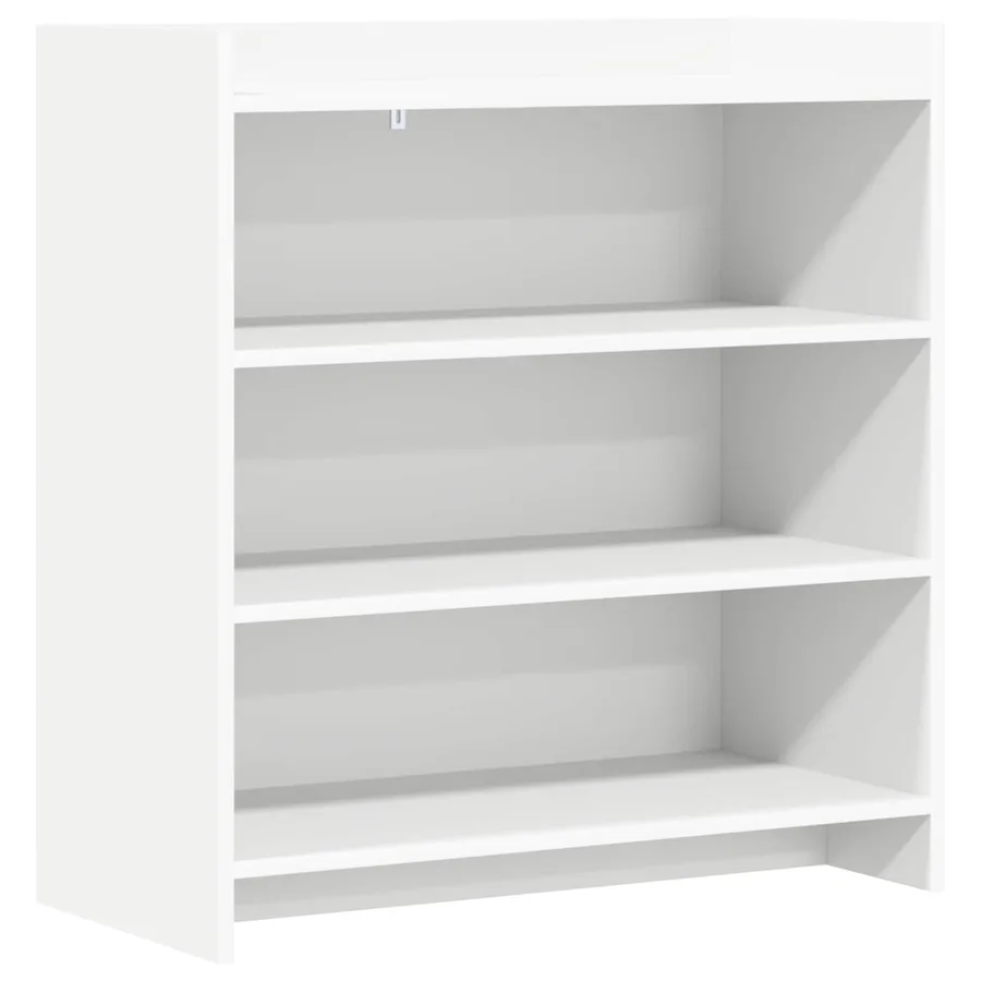 Buffet Blanc 75 x 36 x 80 cm Bois d'ingénierie - 2