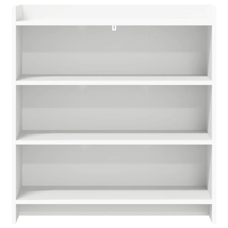 Buffet Blanc 75 x 36 x 80 cm Bois d'ingénierie - 4