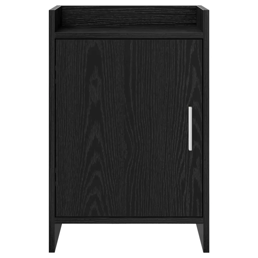Tables de chevet 2 pcs Chêne noir 40 x 30 x 60 cm - 4