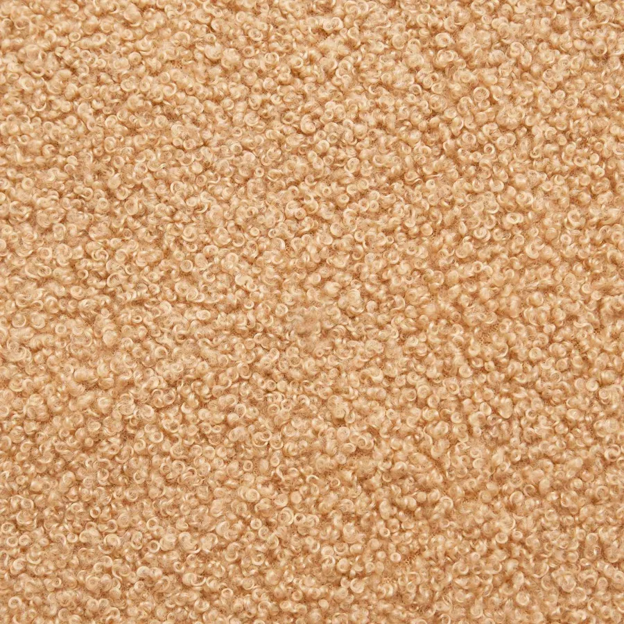 banc Uni Beige 110 x 40 x 46 cm Bouclé - 8