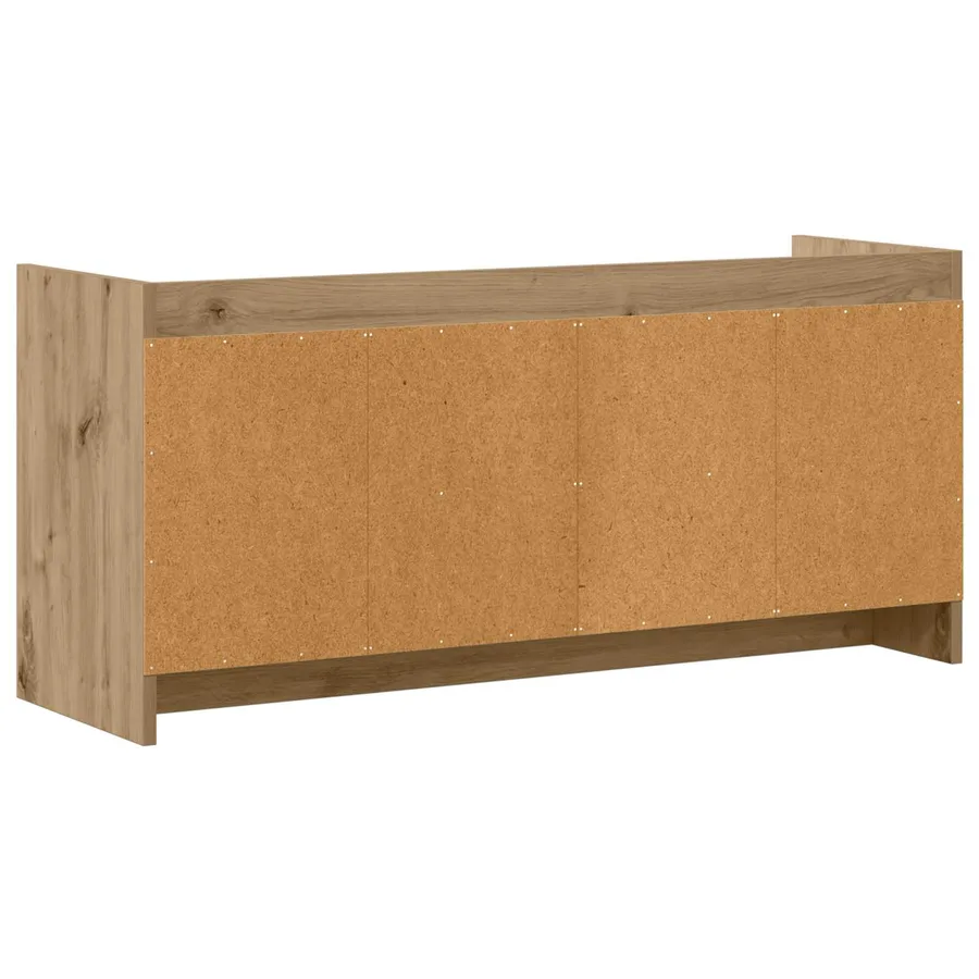 Meuble TV 102 x 33 x 47 cm Chêne artisanal Bois d'ingénierie - 7