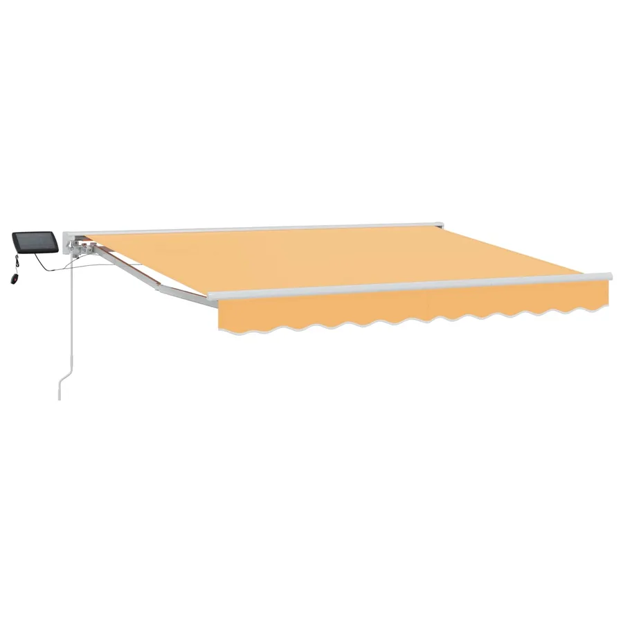 Cadre de store manuel avec LEDs Sable 4,5 × 3,5 m - 2