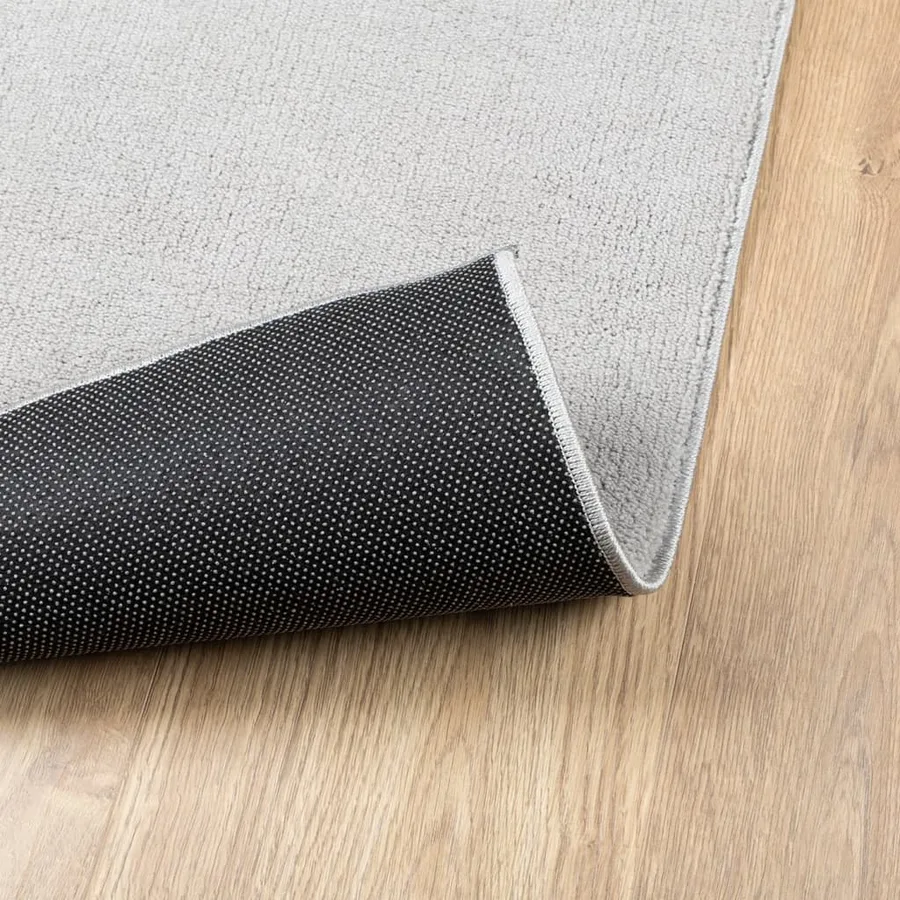Tapis OVIEDO à poils courts gris 60x110 cm - 5