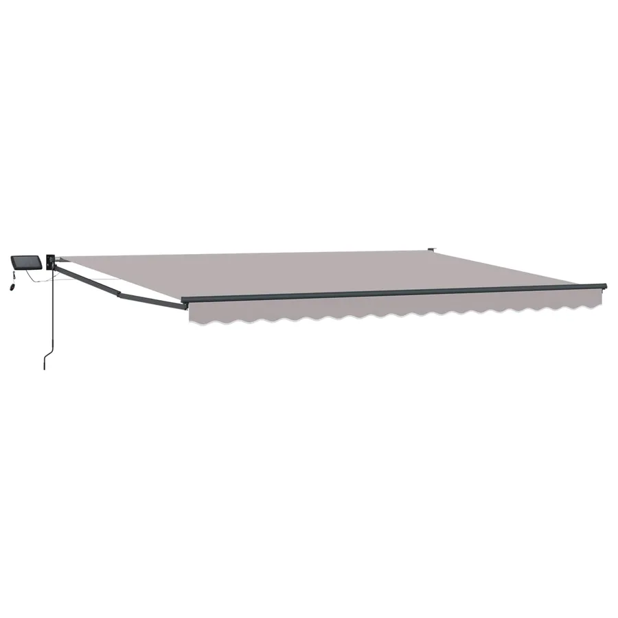 Store rétractable manuel avec LEDs 4 x 2 m - 2