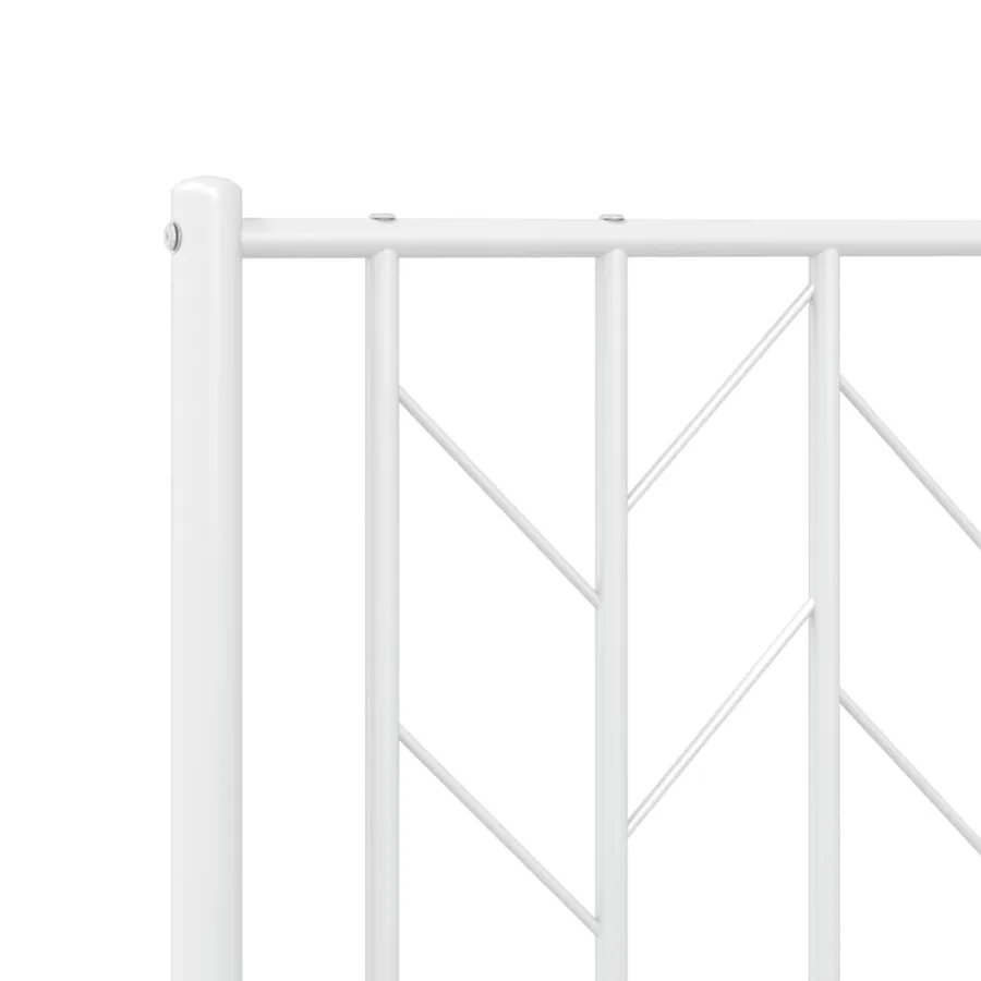Tête de lit de remplacement métal blanc 75 cm - 6